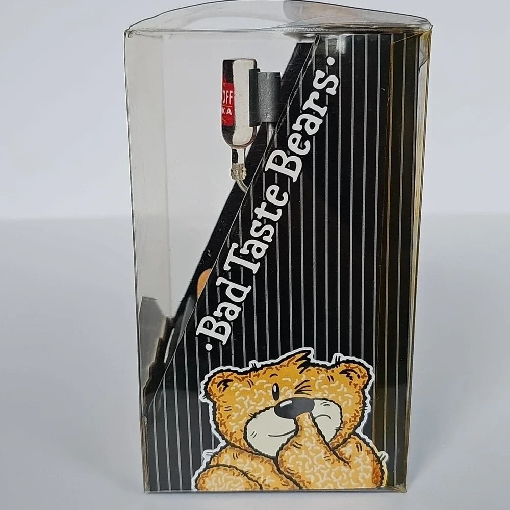 NEW VtgY2K 90s Bad Taste Bear Vladimir Vodka‎ IV Gag Gift Birthday Bachelor 1606